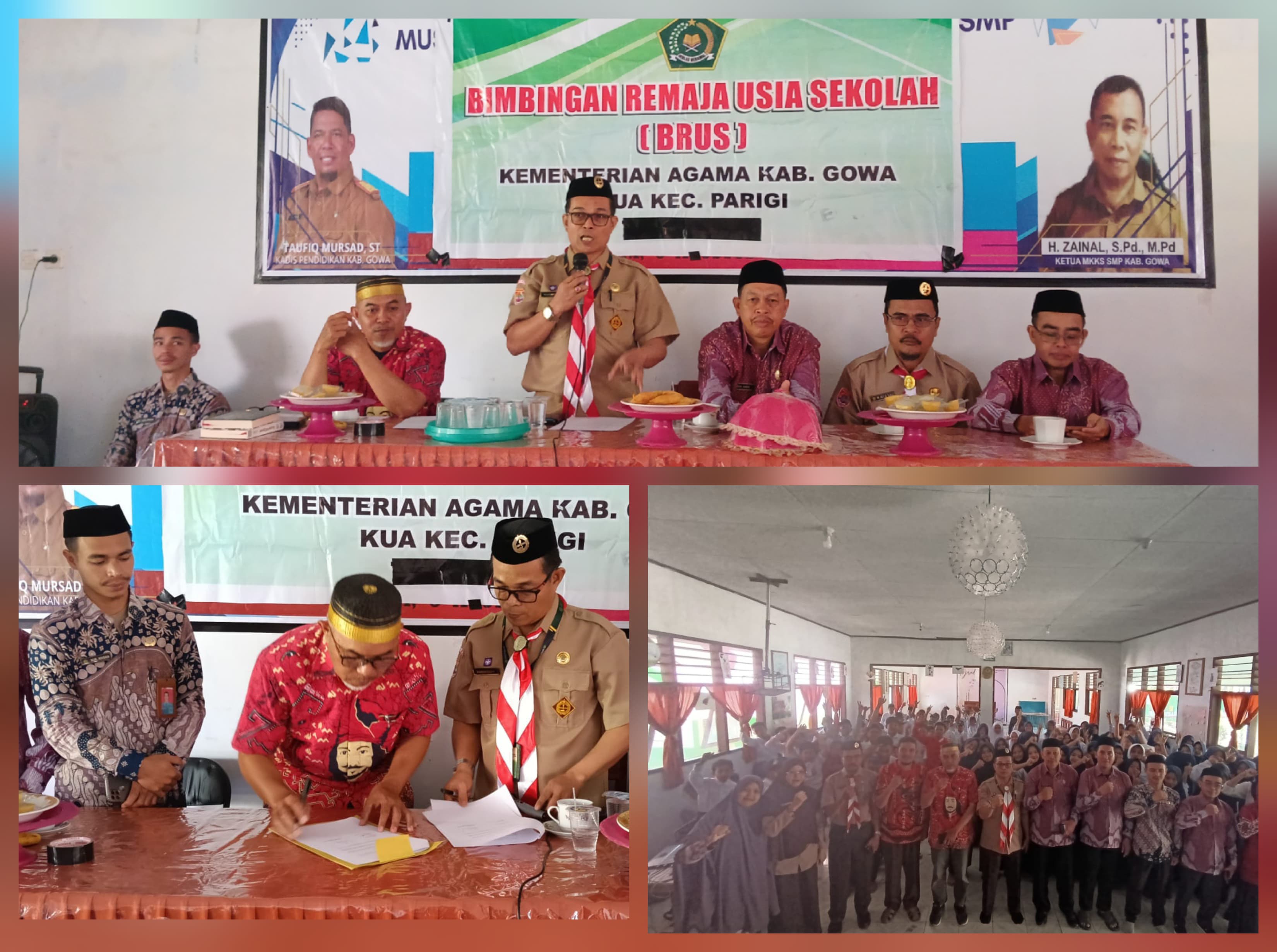 Suasana BRUS dan penandatanganan MoU