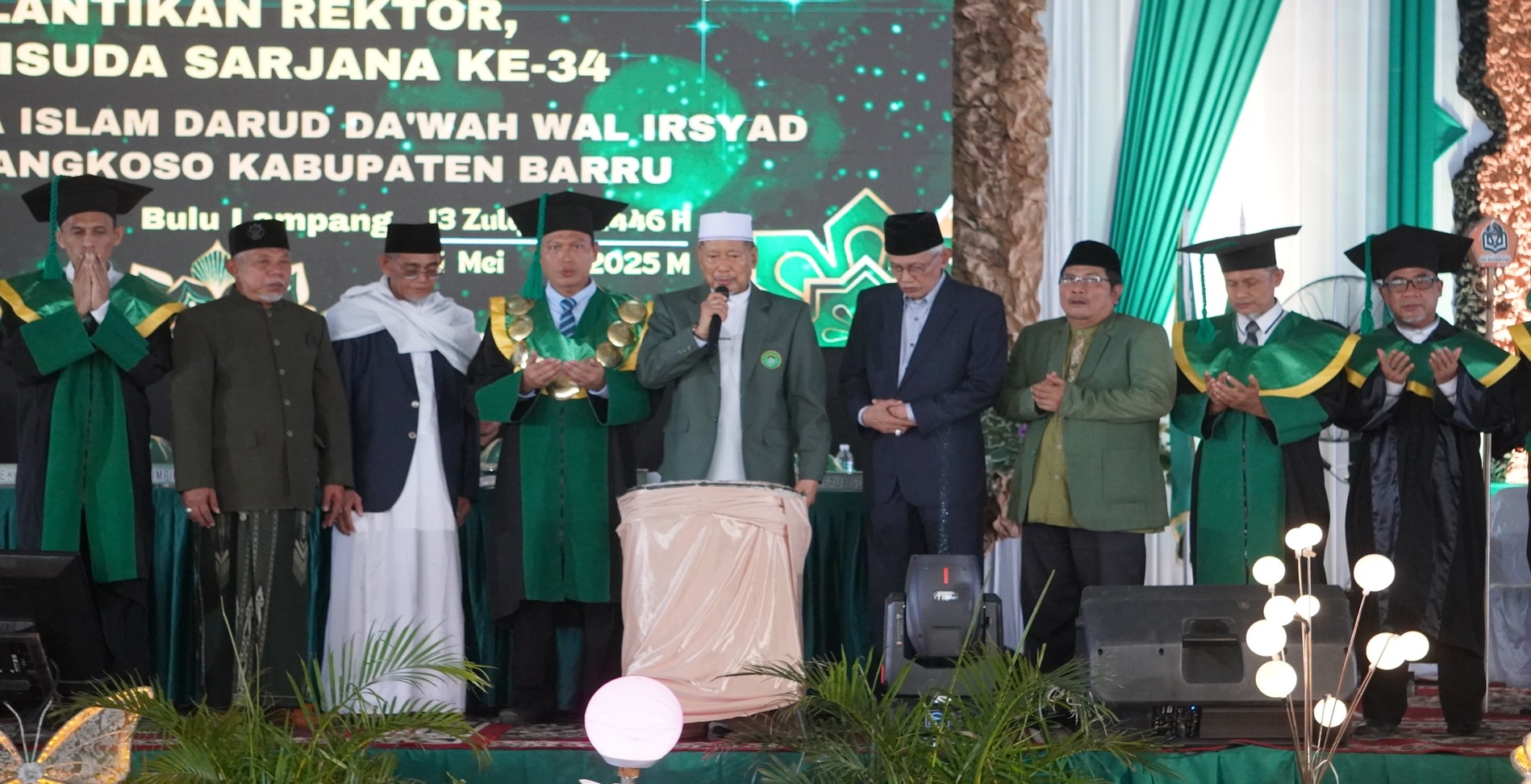 Sekolah Tinggi Agama Islam (STAI) DDI Mangkoso secara resmi bertransformasi menjadi Institut Agama Islam (IAI) DDI Mangkoso