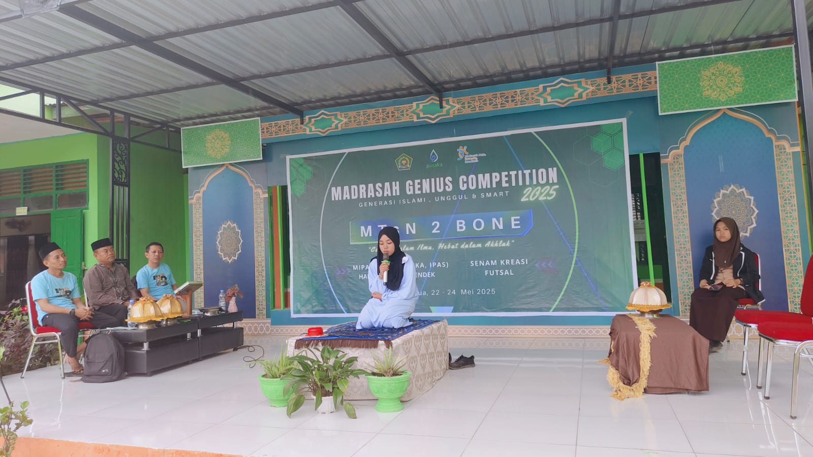 Lomba Hafalan Surah Pendek MTsN 2 Bone Gelar Madrasah Genius Competition