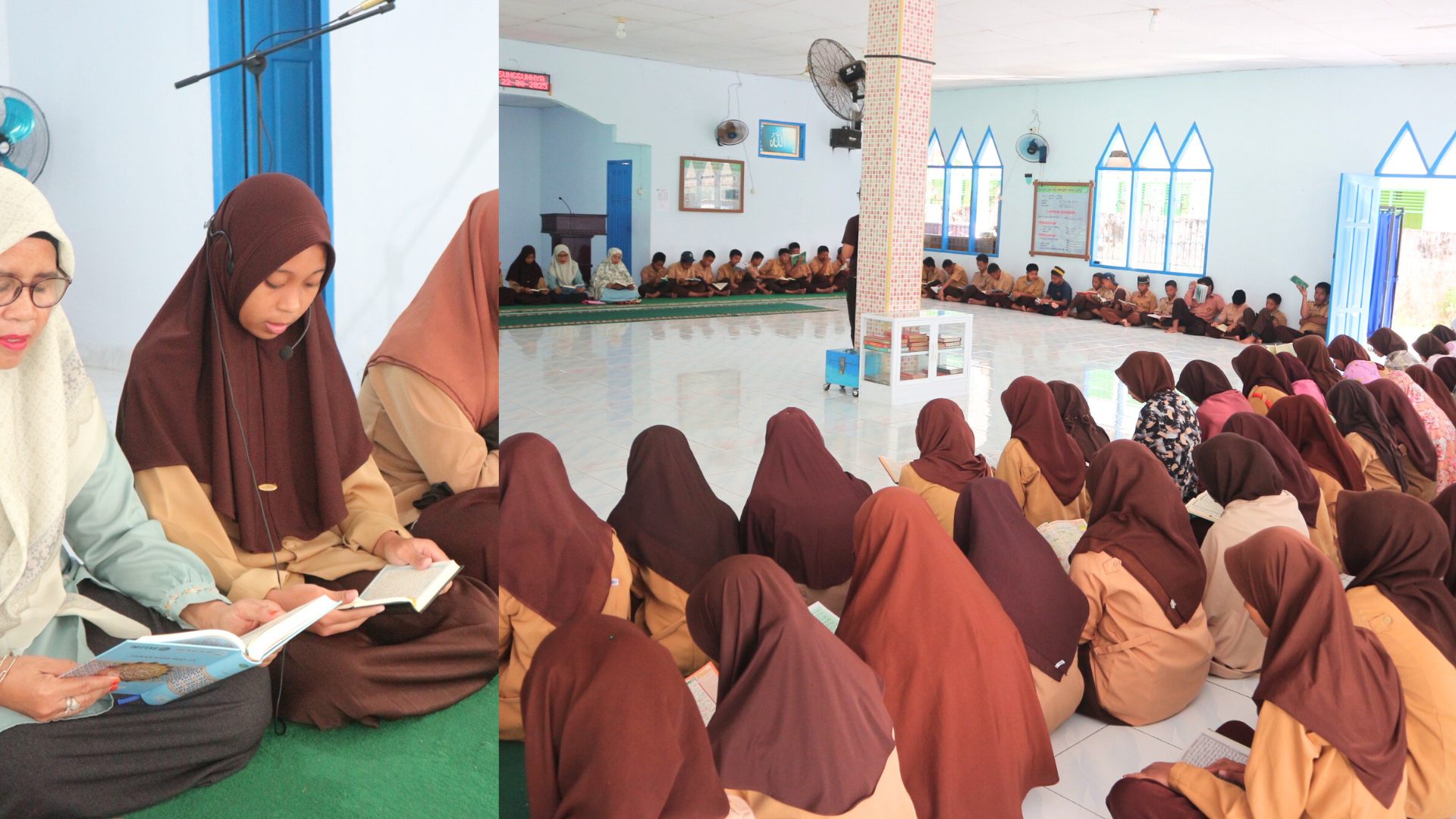 MTsN Luwu Utara Gelar Agenda Rutin Sholat Dhuha dan Yasinan Bersama