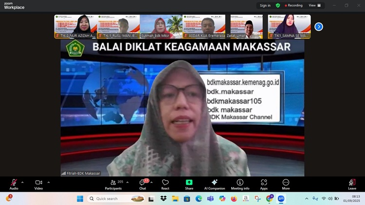 Dua Guru MAN Sidenreng Rappang Ikuti Pelatihan Jarak Jauh Balai Diklat Keagamaan Makassar