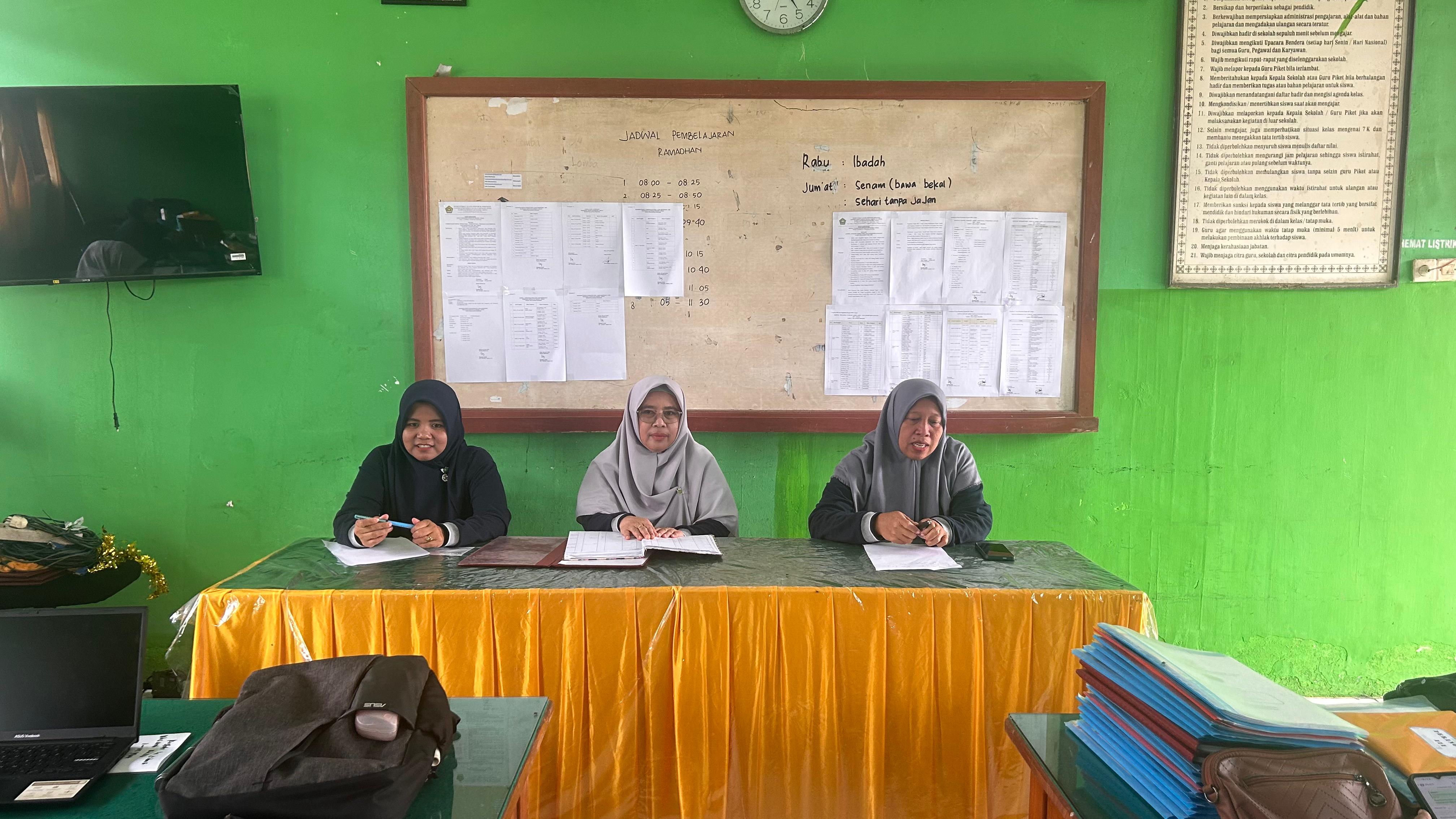 MIN 1 Sinjai Matangkan Persiapan Tes Masuk Peserta Didik Baru
