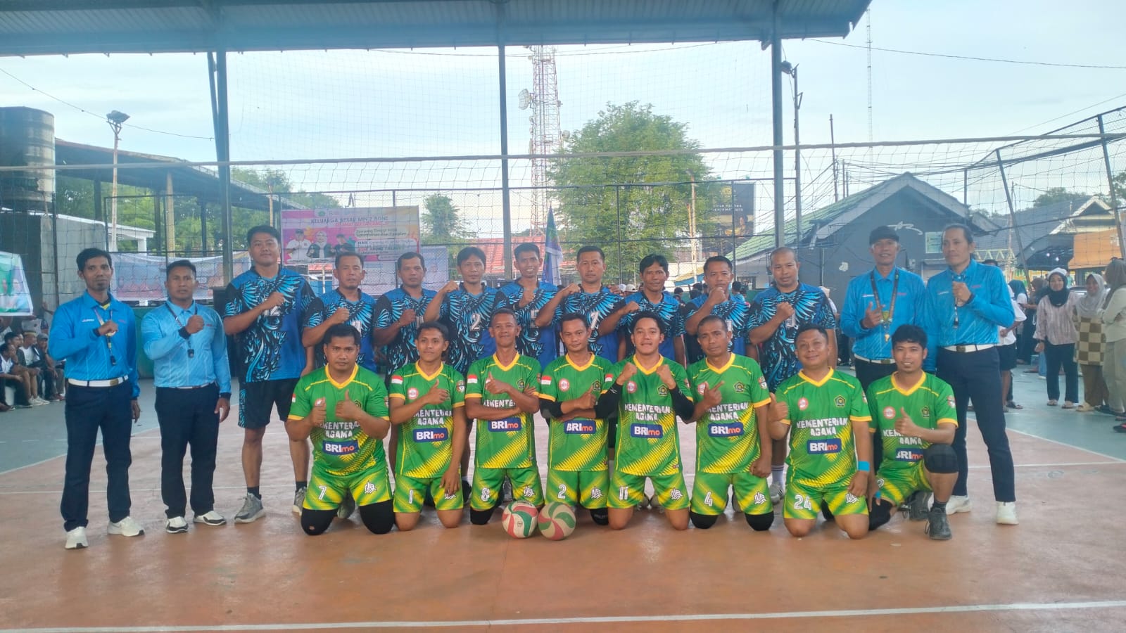 Formasi Tim Voli ASN Putra Bulukumba