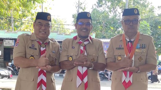 Kepala Seksi Pendidikan Madrasah Hadiri Apel Besar Pramuka ke-64 Tingkat Kabupaten Bantaeng pada Kamis, 14 Agustus 2025 (Foto: Penmad Kemenag Bantaeng)