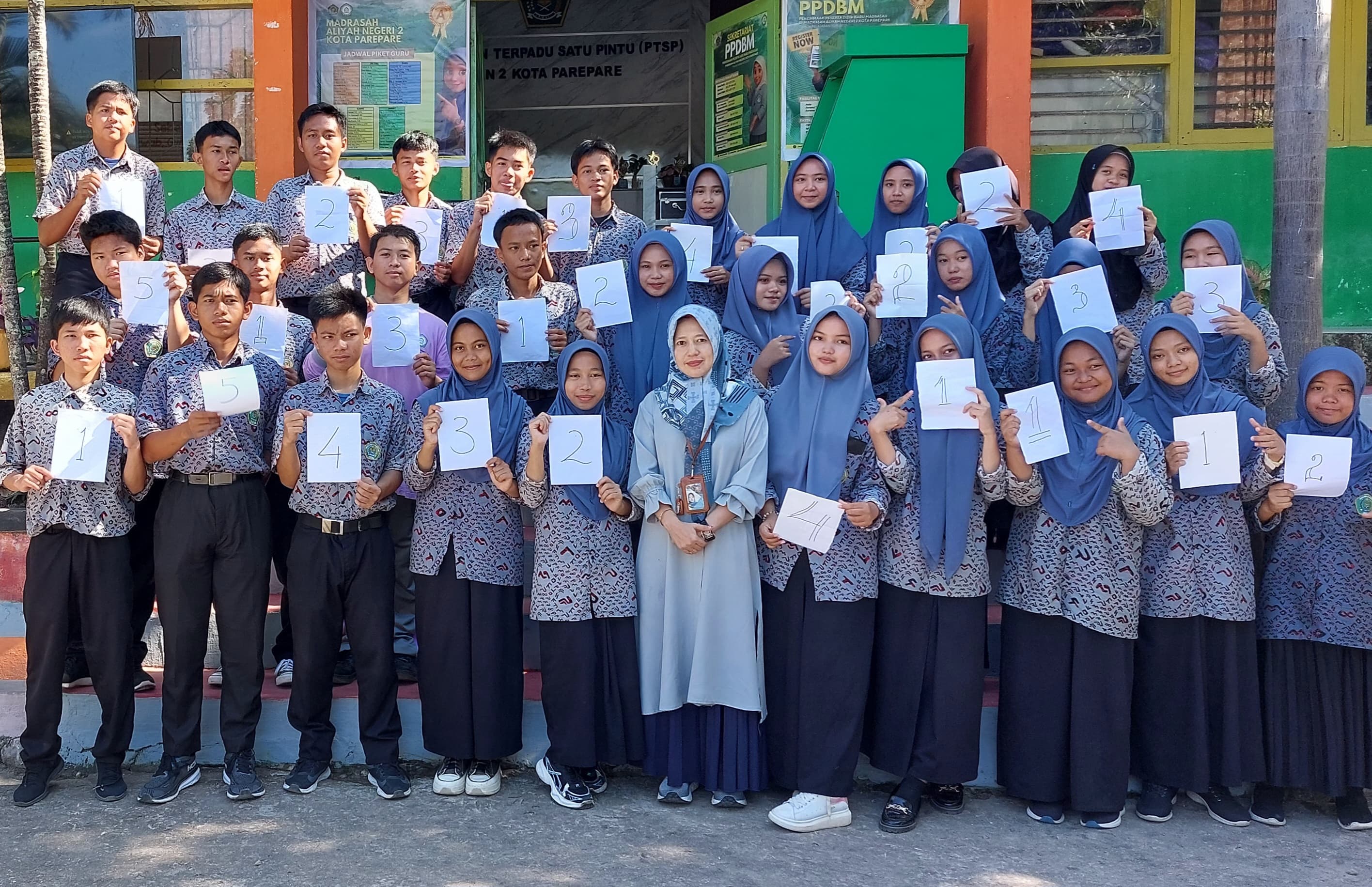 KPU Bulan Demokrasi MAN 2 Kota Parepare