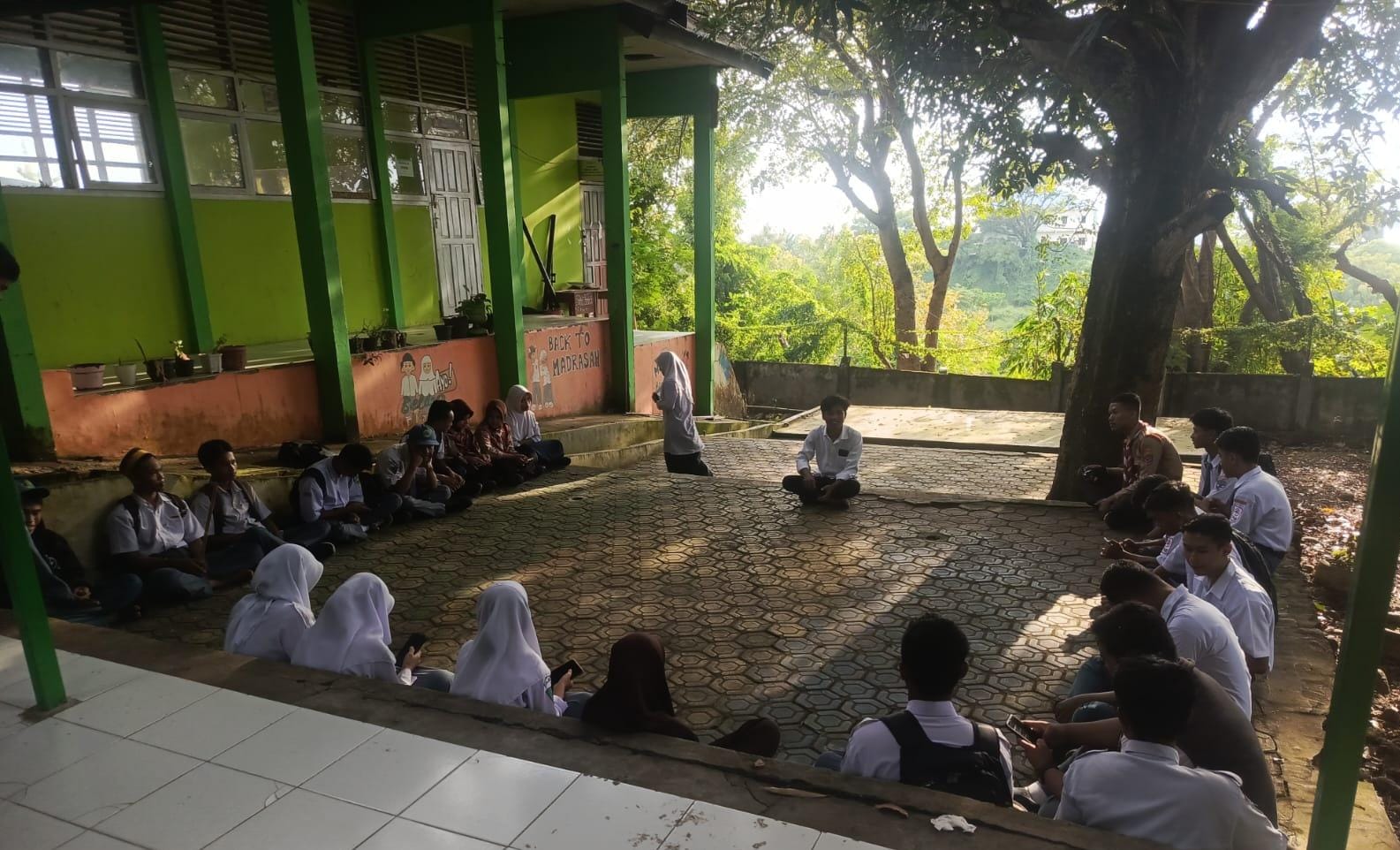 Rapat persiapan kegiatan Kemah Gabungan di MAN 1 Parepare