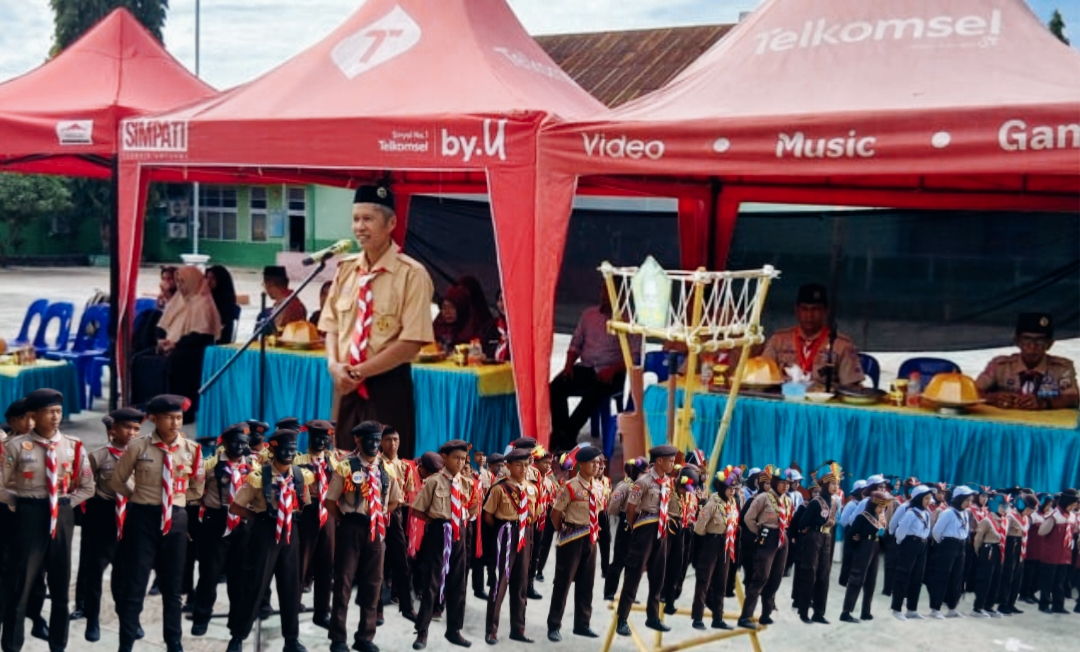 Gerakan Pramuka Pangkalan MAN 2 Bone menggelar Scout Competition Pramuka Penggalang Tingkat SMP/MTs se Kab. Bone, Sabtu, 08 November 2025.