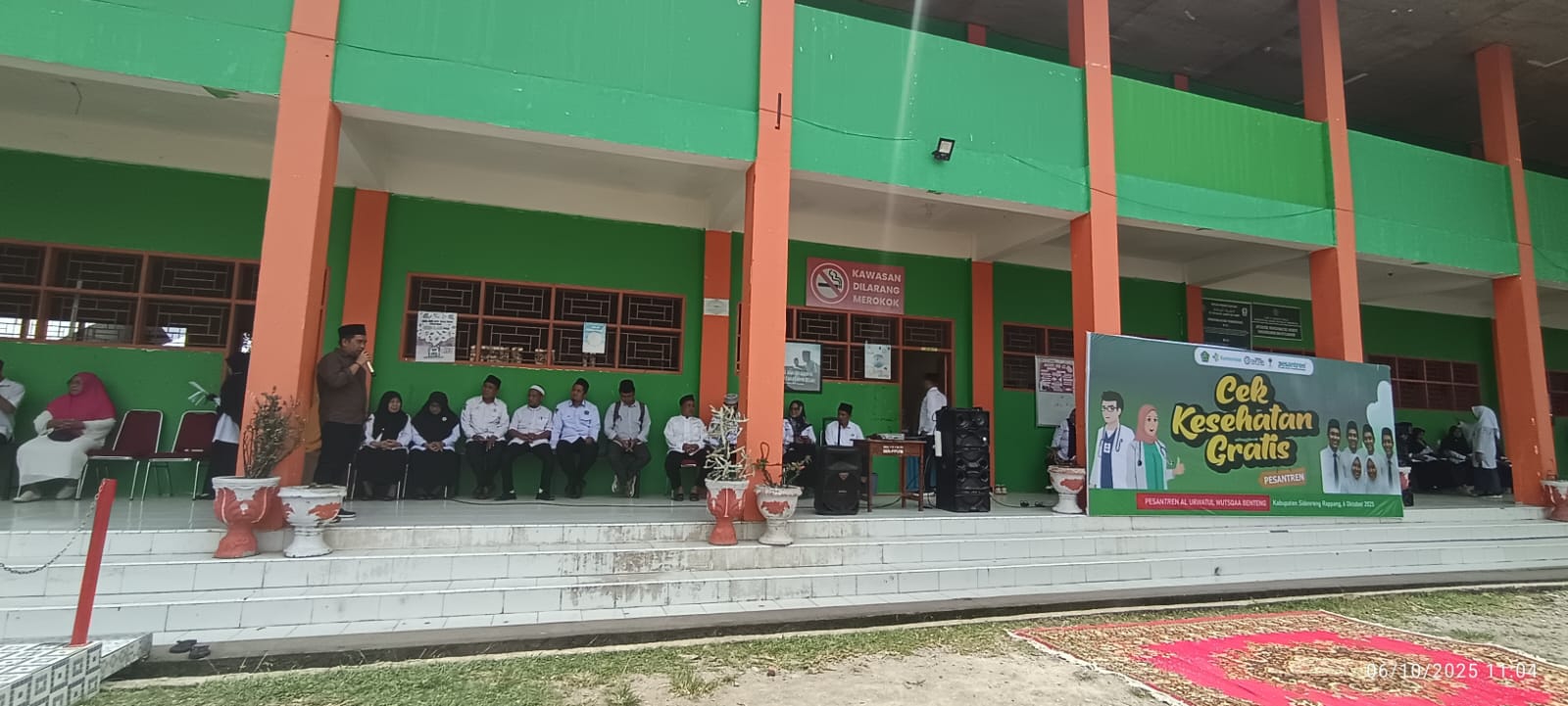 Peduli Kesehatan Santri Ponpes Al-Urwatul Wutsqaa Jadi Lokasi Kegiatan CKG