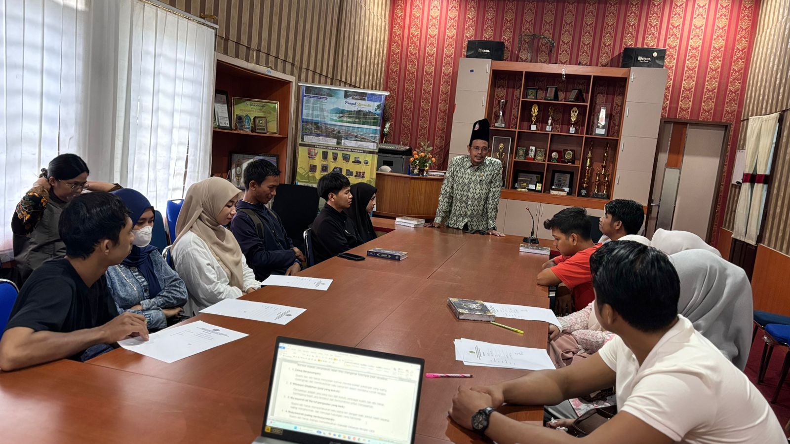 BIMWIN di Kantor PMPTSP Pinrang, Sulaiman Ansar Jadi Narasumber