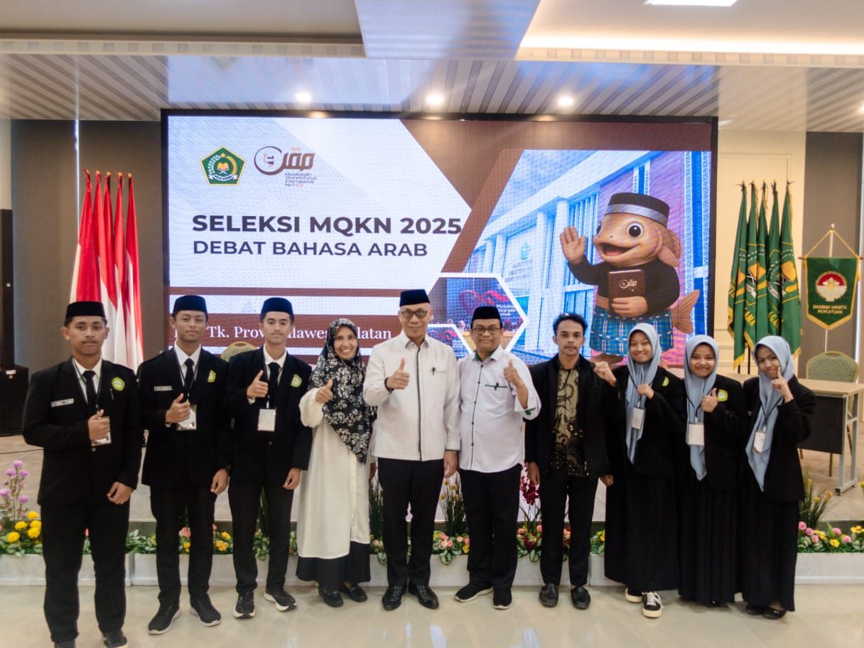 Muhammad Adrian Menang Debat Bahasa Arab Tingkat Provinsi