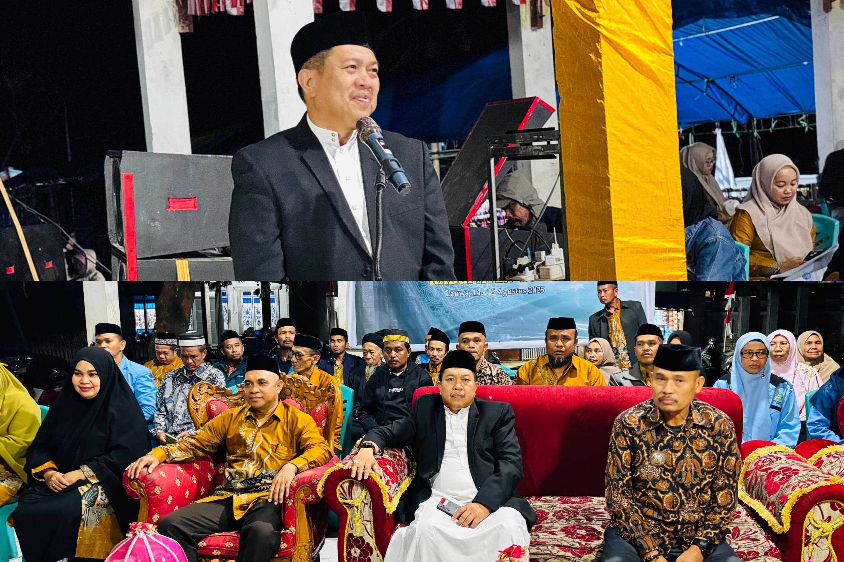Suasana pembukaan MTQ Biringbulu
