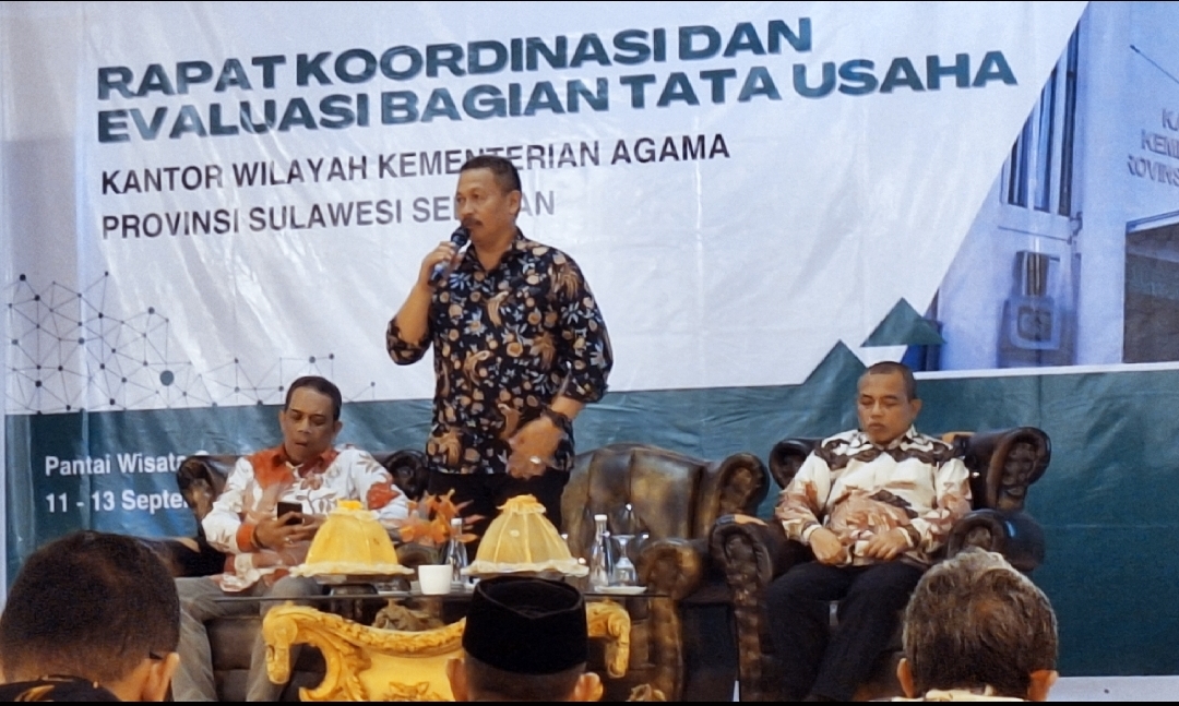 Rakor dan Evaluasi Bagian Tata Usaha, Ali Yafid: ASN Harus Kompeten, Loyal, dan Berintegritas