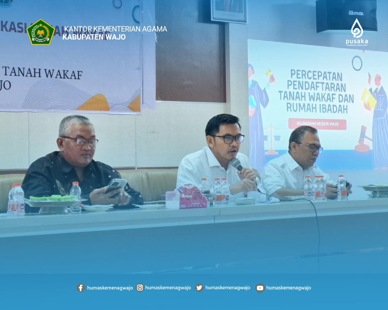 Sosialisasi Percepatan Sertifikasi Tanah Wakaf