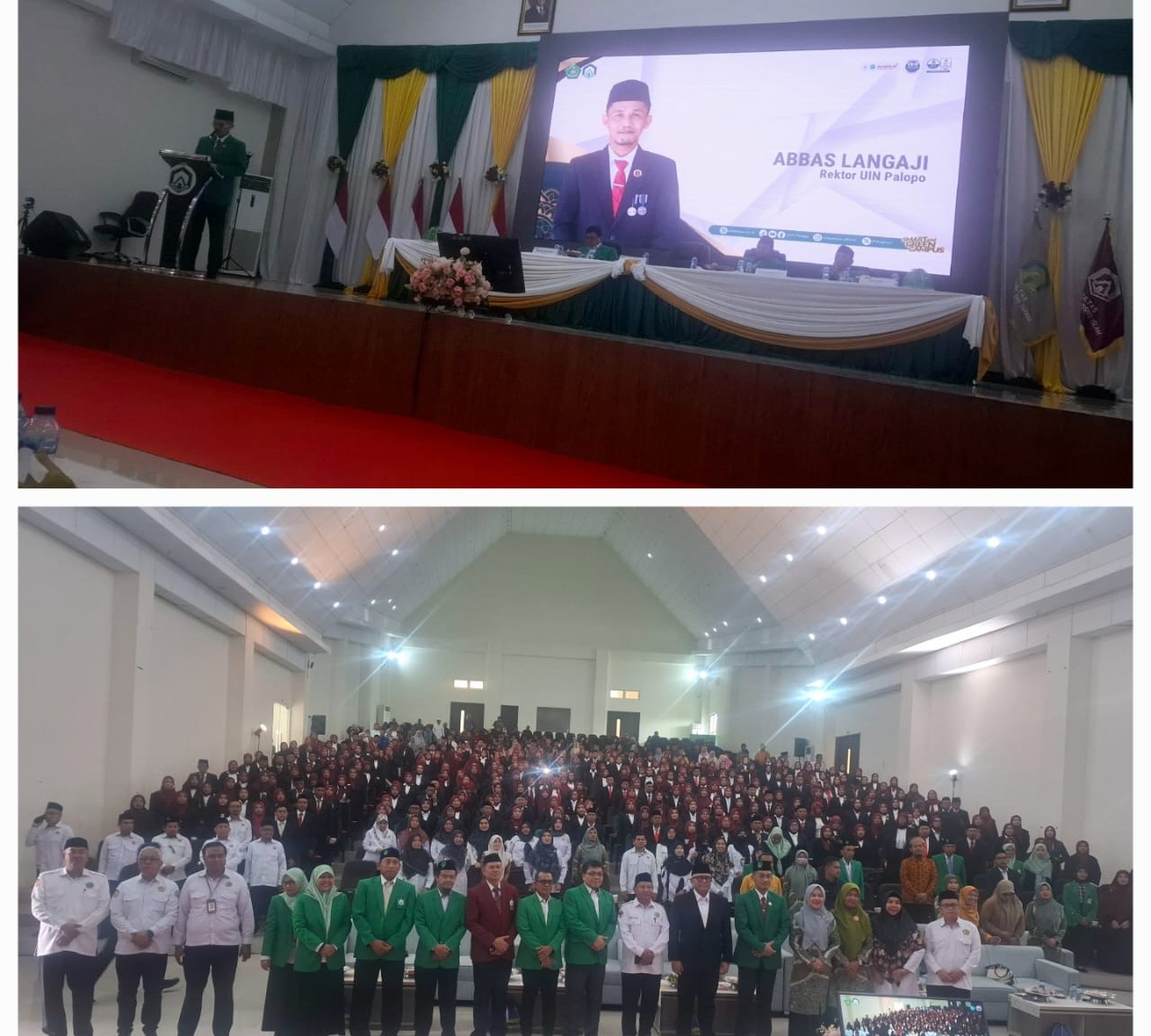 Rektor UIN Palopo Dr. Abbas Langaji, M.Ag Bawakan Sambutan Pada Yudisium PPG Batch 1 UIN Palopo