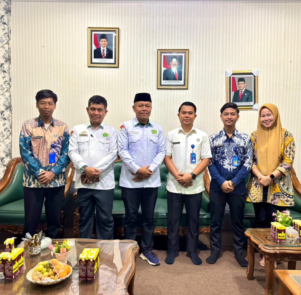 Kemenag Sidrap Terima Kunjungan Silaturahmi BNN Sidrap: Siap Kolaborasi Pencegahan Narkoba