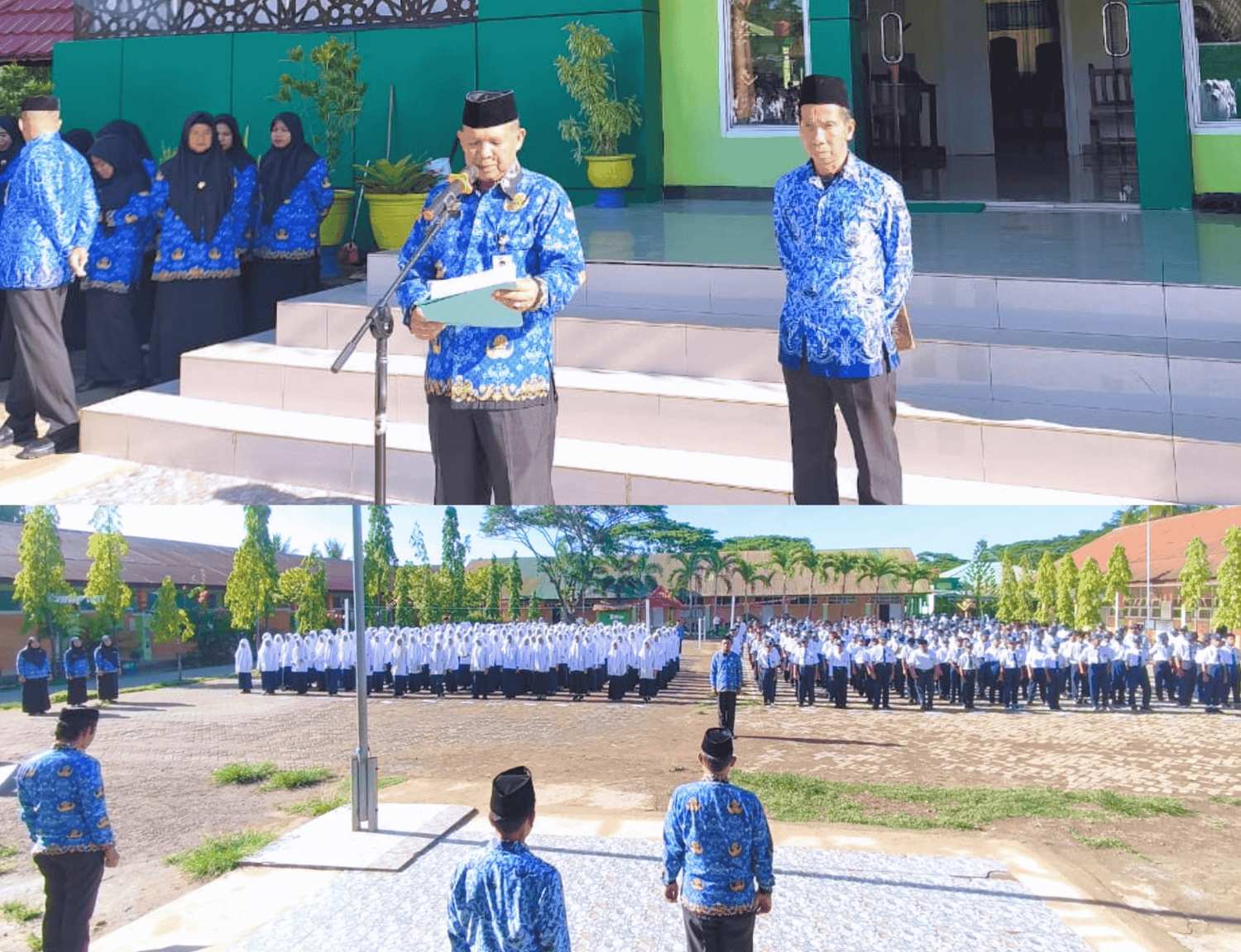 MTsN Pangkep Gelar Upacara Khidmat Peringati Hari Sumpah Pemuda ke-97