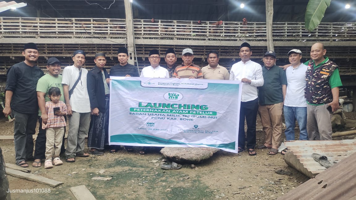 foto bersama kegiatan launching Bumi NU