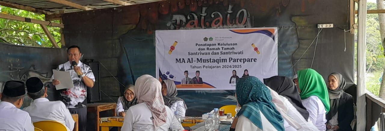 Kakan Kemenag Parepare Bacakan Kelulusan Santri MA Al Mustaqim