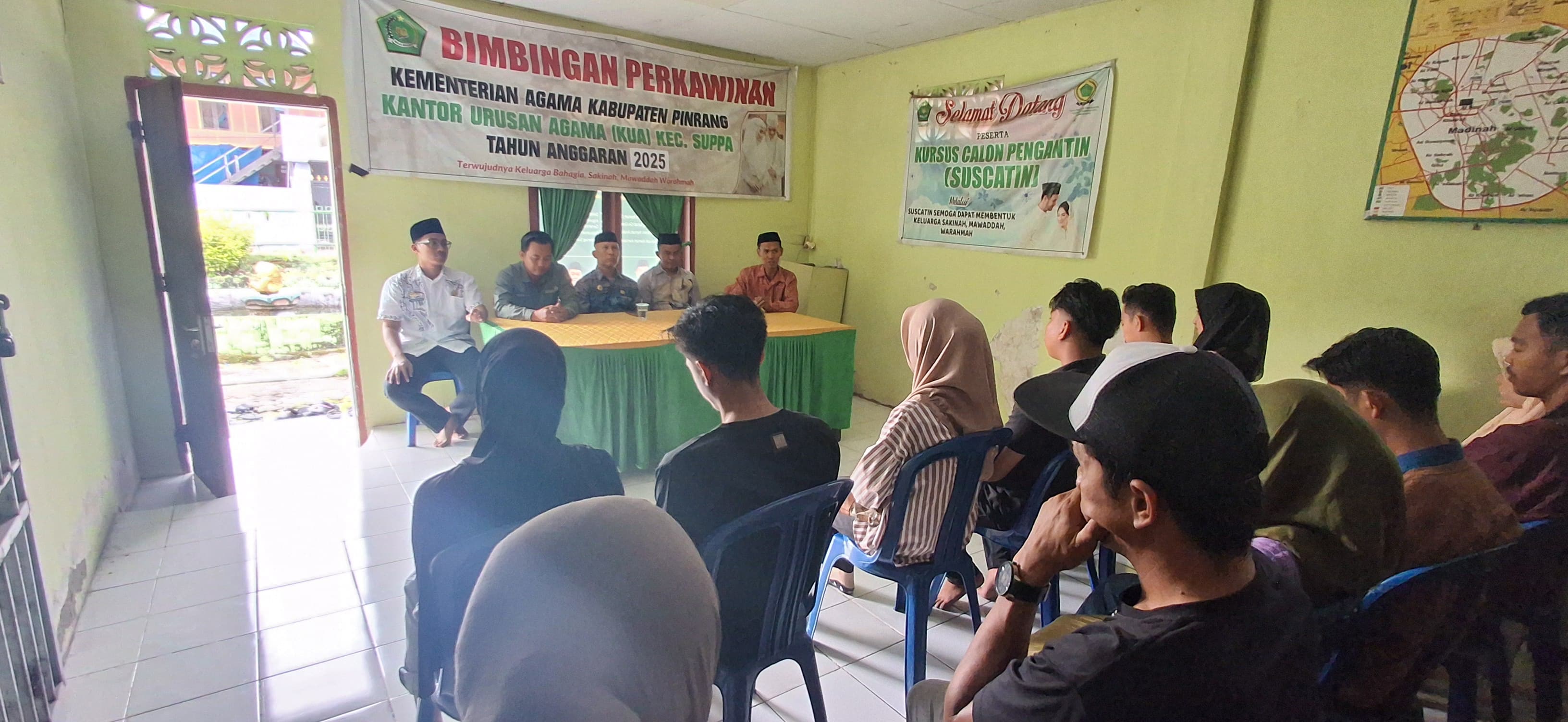 KUA Suppa Bekali 21 Peserta Catin dengan Pengetahuan Pra Nikah