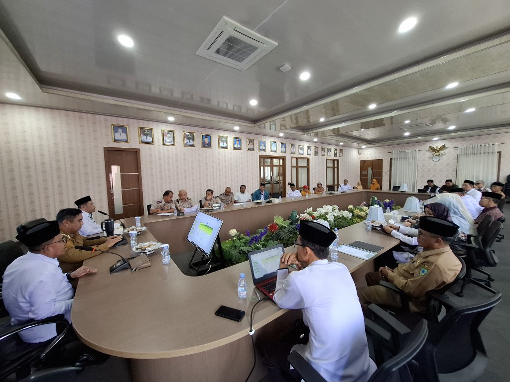 Rapat persiapan kick off Maros Kota Wakaf