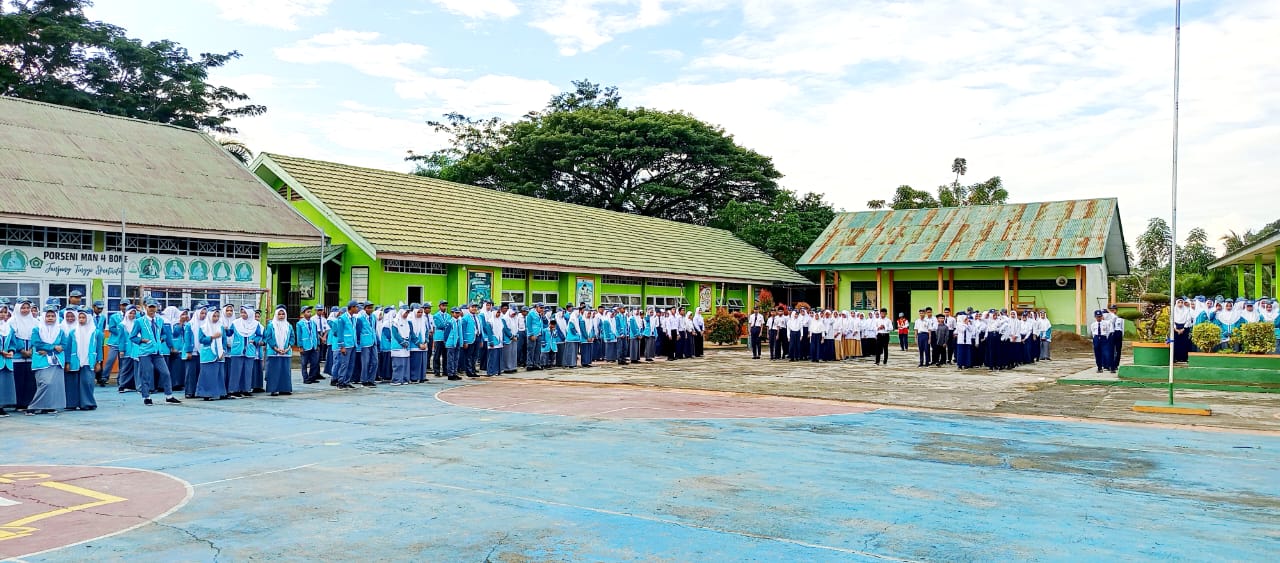 Pelaksanaan Upacara dan pembukaan MATSAMA MAN 4 BONE