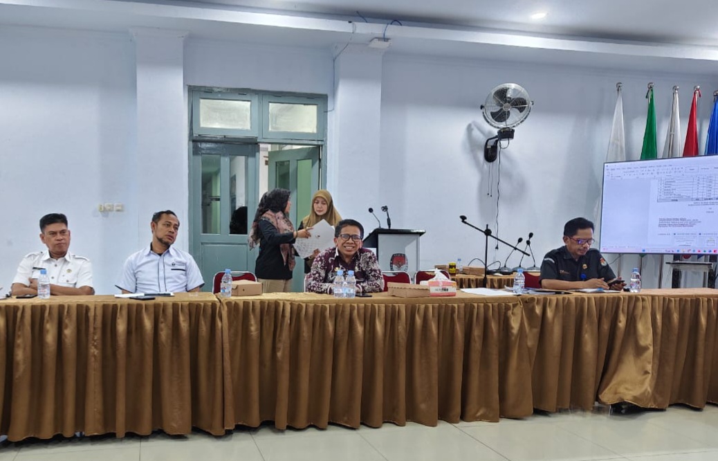 Kemenag Pangkep Hadiri Rapat Pleno Terbuka Rekapitulasi Daftar Pemilih Berkelanjutan KPU