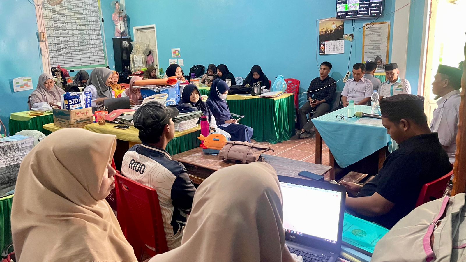 MTs DDI Mattoanging Gelar Rapat Bahas Persiapan Hari Santri 2025 (Foto: DDI Mattoanging)