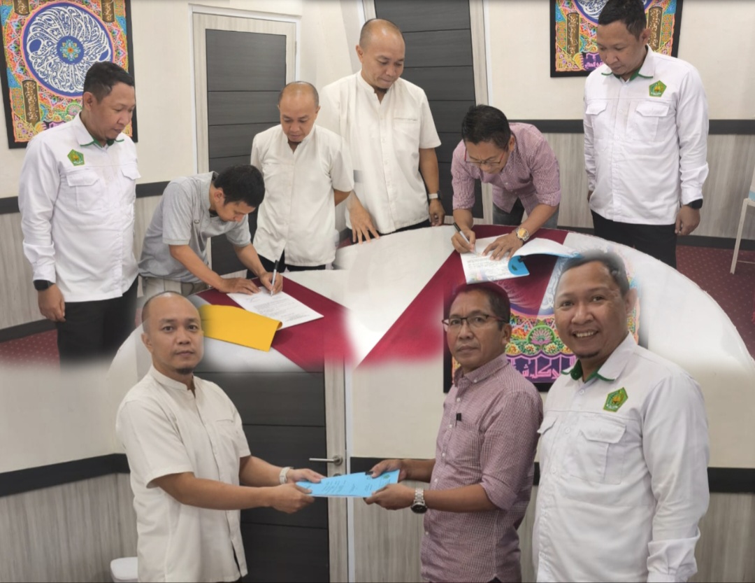Kasi saat menyaksikan penandatanganan