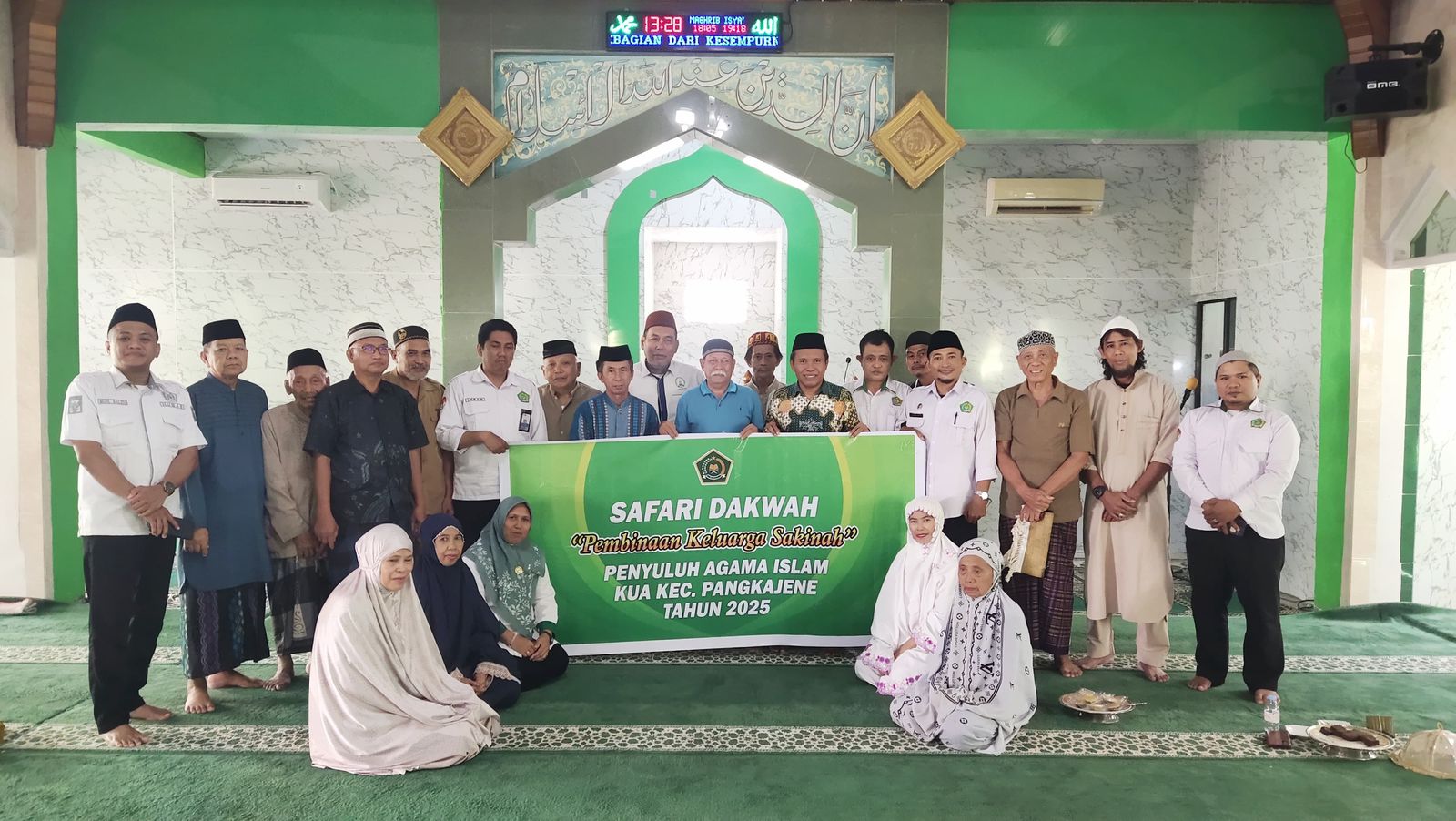 Safari Dakwah : Penyuluh Agama Islam Kec. Pangkajene Gencarkan Pembinaan Keluarga Sakinah