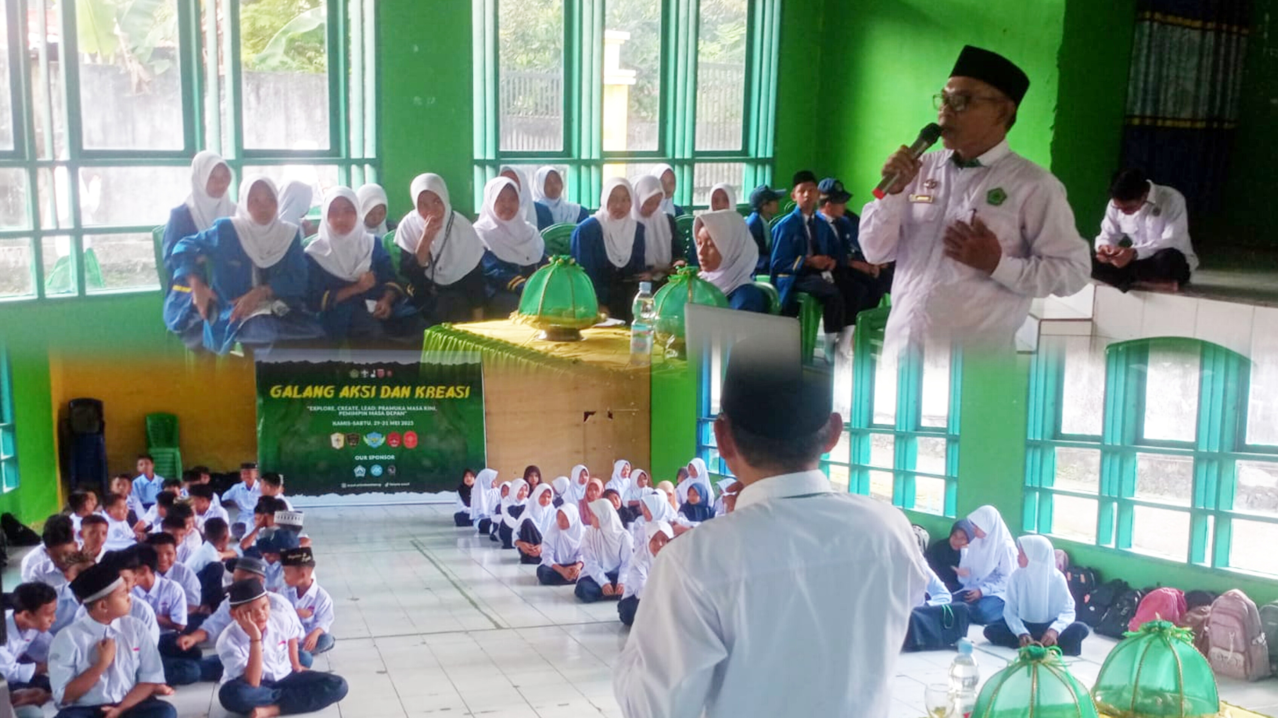 MATSAMA Hari Pertama di MTsN Bantaeng pada Senin, 14 Juli 2025 (Foto: Humas MTsN Bantaeng)
