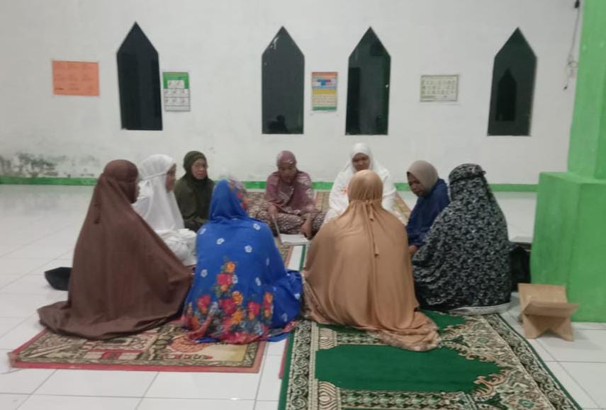 Suasana penyuluhan ba'da subuh