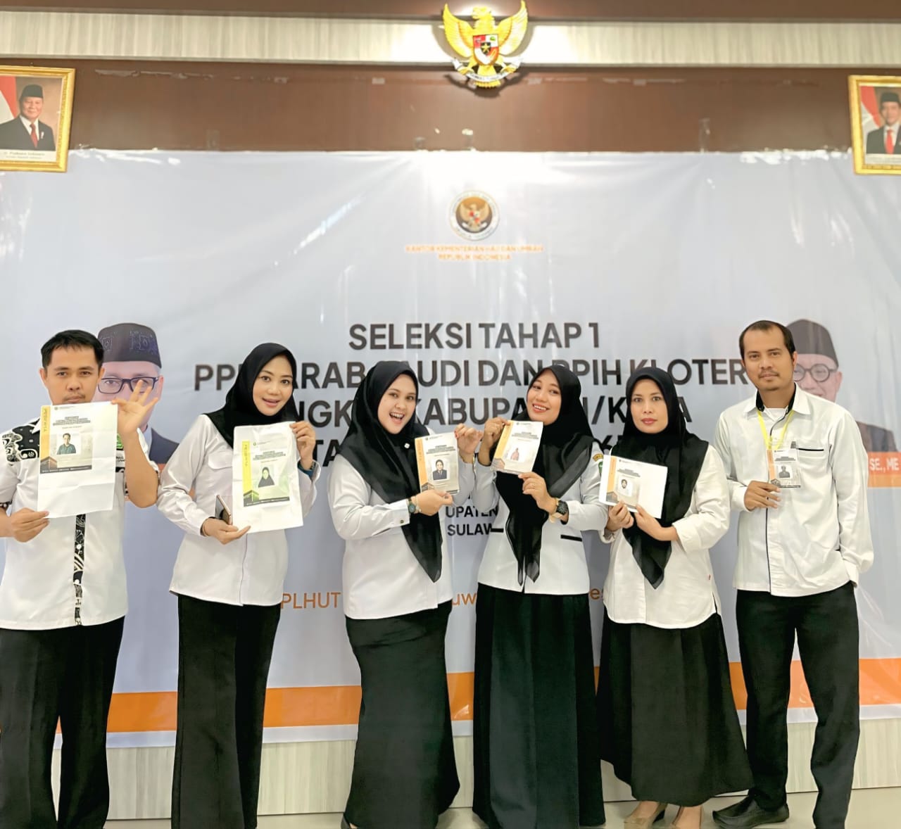 Plt. Kemenhaj Drs. H. Armin, M. Sos.I Beri Sambutan Pada Seleksi Tahap I PPIH TK. Kab. Luwu