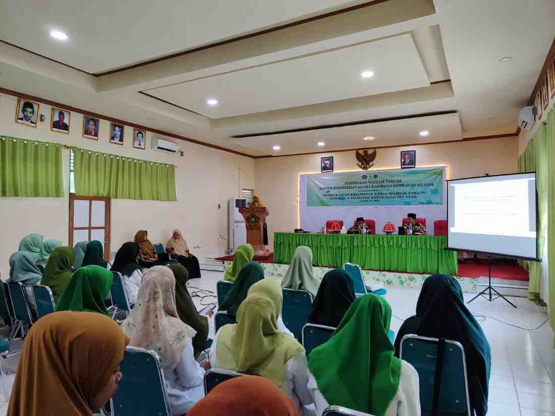 Pengukuhan Pokja Majelis Taklim Kabupaten Kepulauan Selayar Tahun 2025