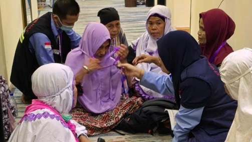 Petugas Kesehatan Kloter 7 UPG Siaga 24 Jam di Madinah