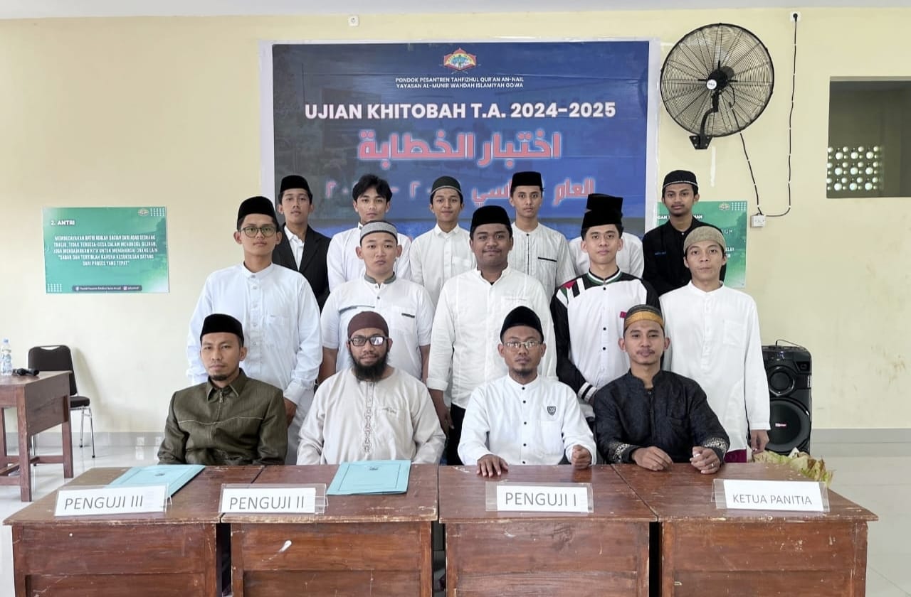 Foto bersama sebelum ujian