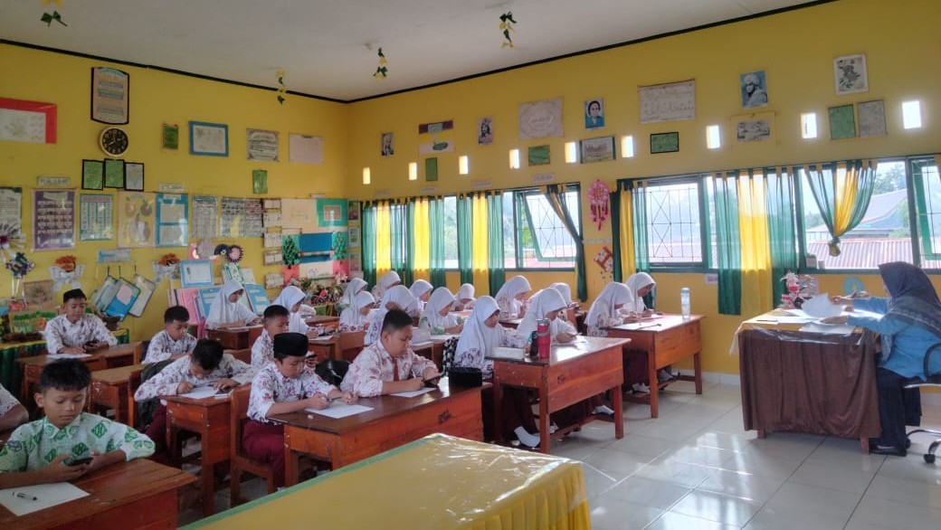 Pelaksanaan Asesmen Sumatif Akhir Semester Ganjil berjalan tertib dan lancar