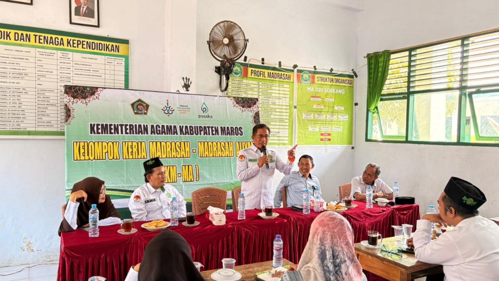 Kakankemenag Maros di forum KKM-MA (foto: vicha)