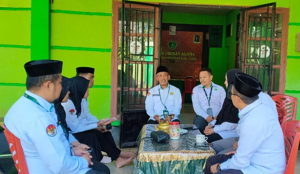 Rakor bersama staf KUA