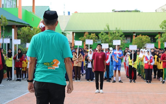 Gegap Gempita, Pembukaan MTsN 2 Sidrap CUP-2 Tahun 2025
