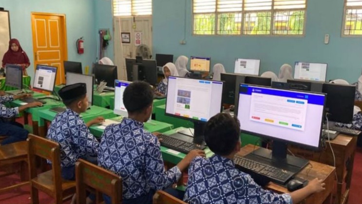 MTs Ma’arif NU Lasepang Sukses Gelar ANBK 2025 pada Kamis, 28 Agustus 2025 (Foto: Ma'arif Lasepang)