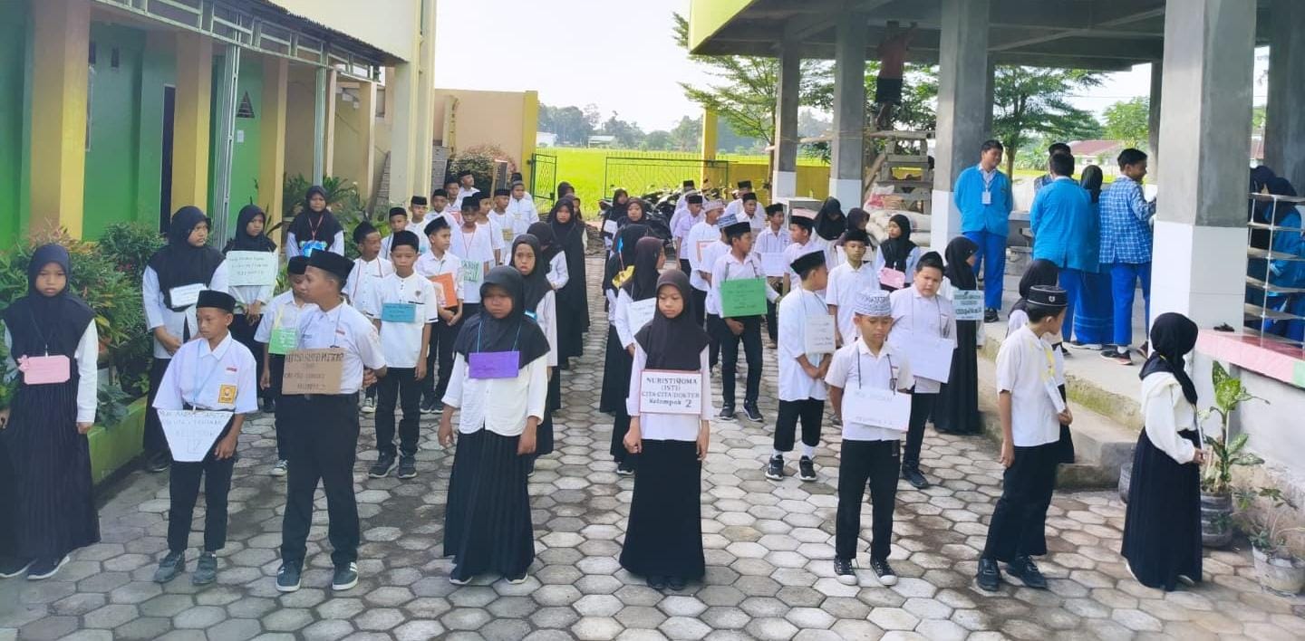 Para siswa di Matsama