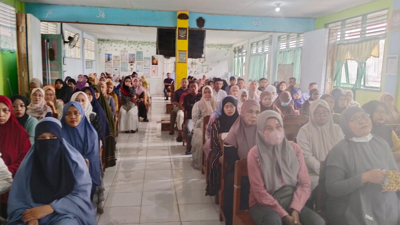 Ortu siswa baru MTsN Gowa