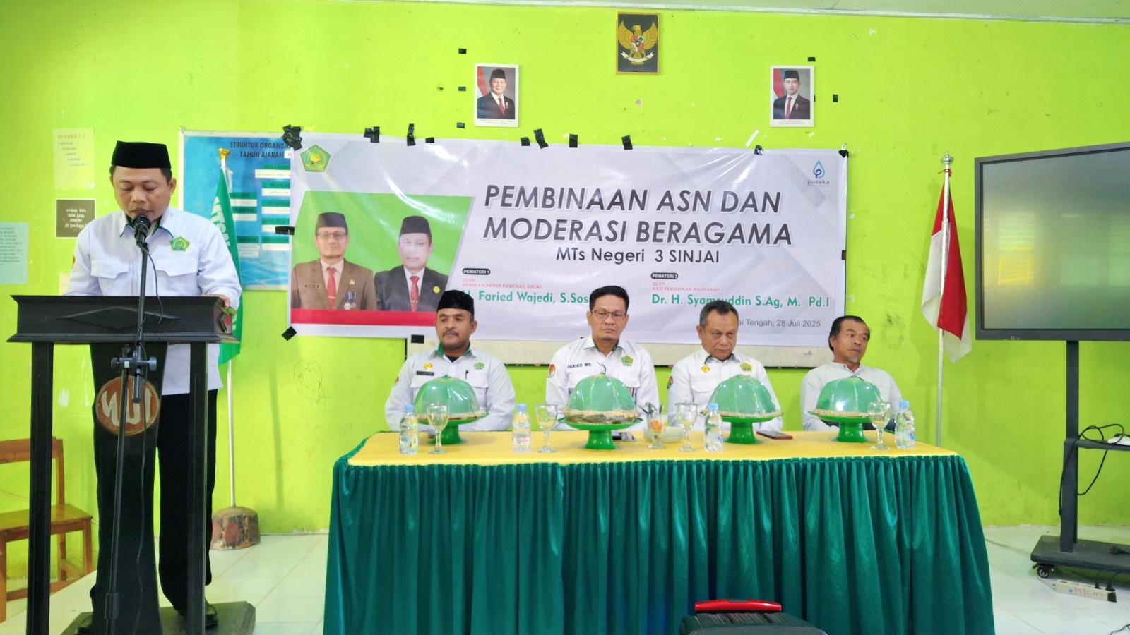 Kegiatan Pembinaan ASN di MTsN 3 Sinjai