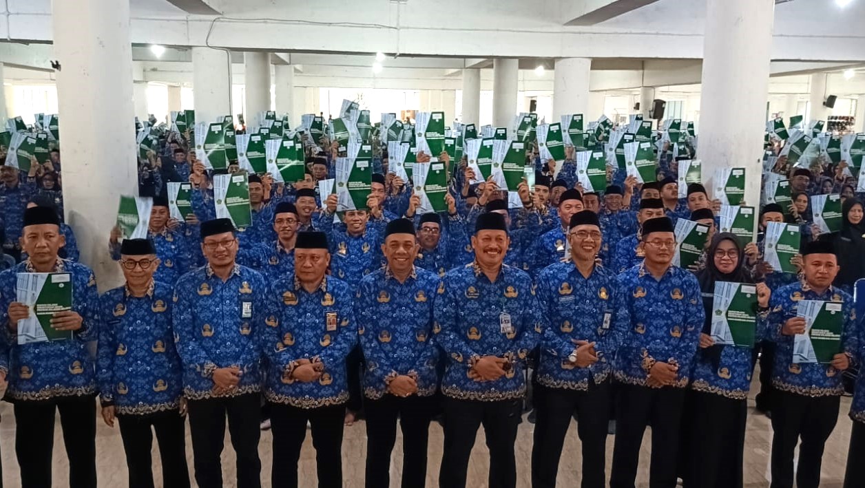 Momen 638 PPPK di lingkungan Kementerian Agama 4 Kabupaten menerima SK Pengangkatan