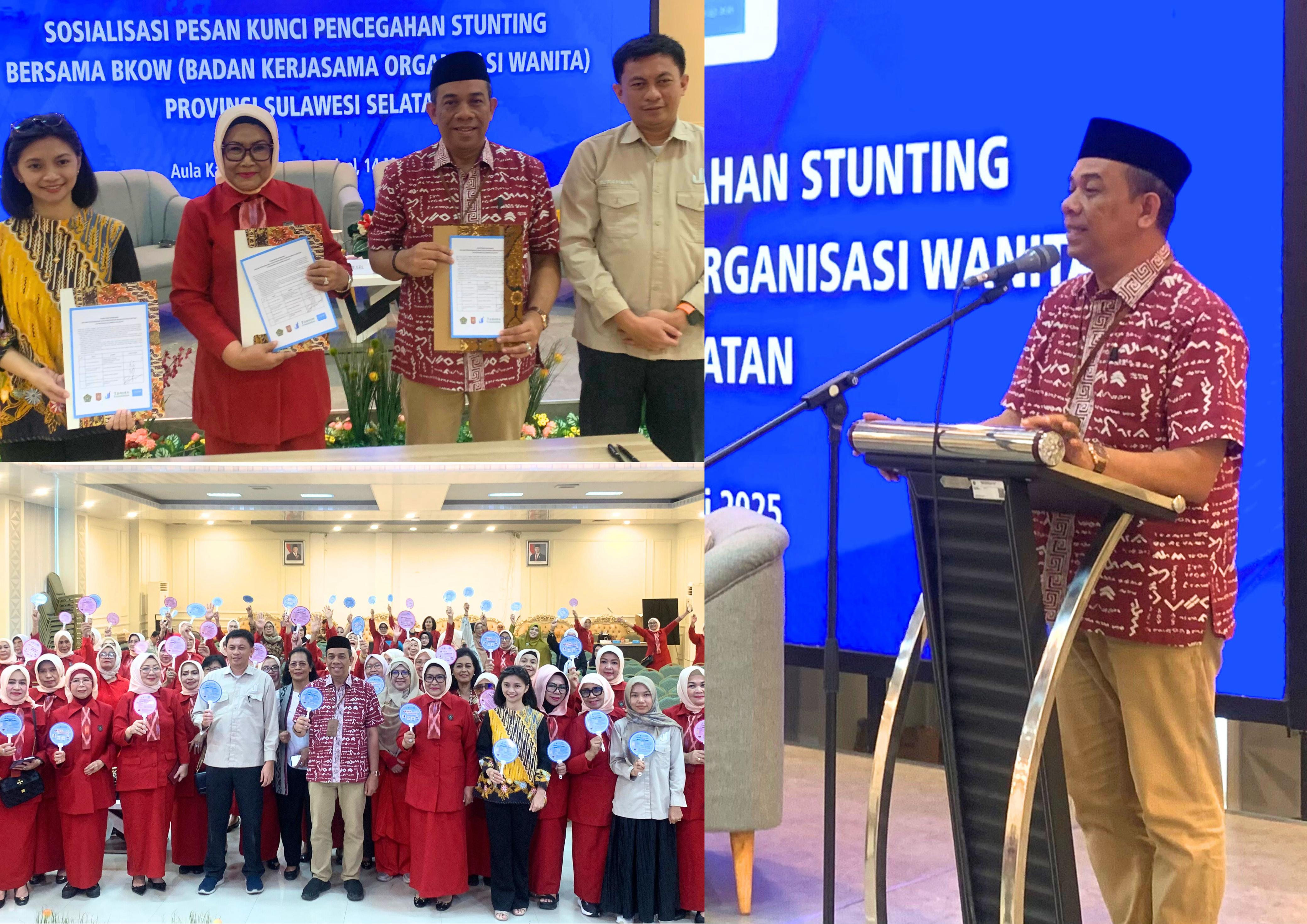 Kemenag Sulsel, BKOW, UNICEF, dan Jenewa: Satukan Langkah Cegah Stunting