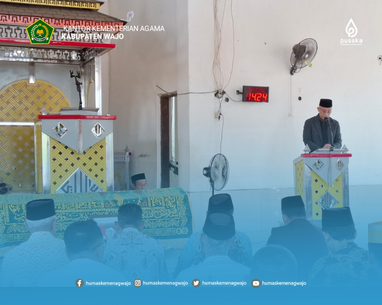 Kabid PD Pontren Kanwil Kemenag Sulsel Ungkap Pesan Terakhir Almarhum H. Abd. Wahid Thahir