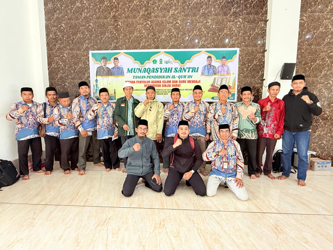 158 Santri Binaan PAI KUA Kecamatan Sinjai Barat Ikut Munaqasyah
