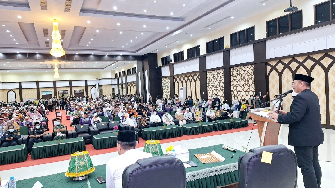 Fase Pemulangan Jemaah Haji Indonesia dari Tanah Suci Diawali oleh Kloter 1 Debarkasi Makassar