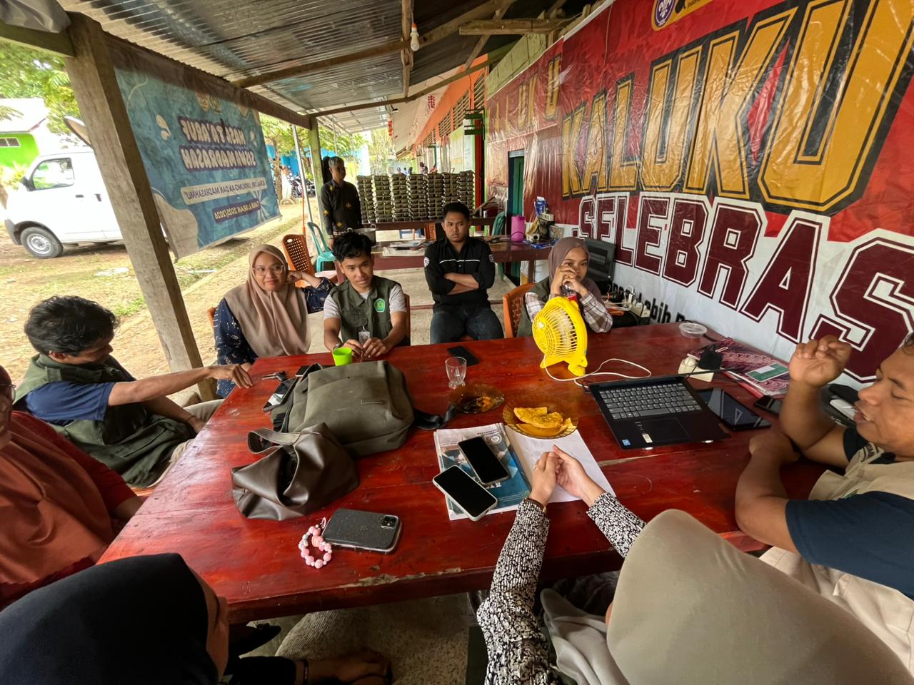 Suasana Briefing Akhir KKL-P MTs Tonrong