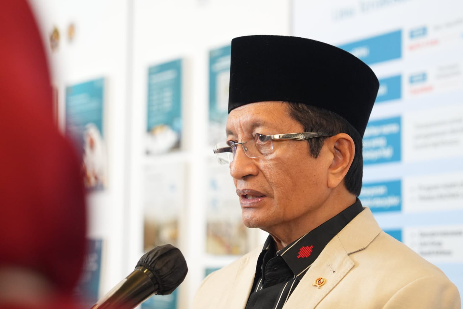 Menag Ri Prof. Dr. KH. Nasaruddin Umar, MA.